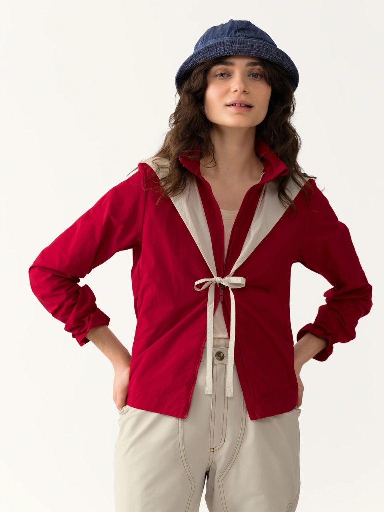 Hikerkind-Packable Windbreaker (Dolomite/Rowan) — image 4 of 6